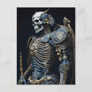 Carte postale Sketetal Warrior