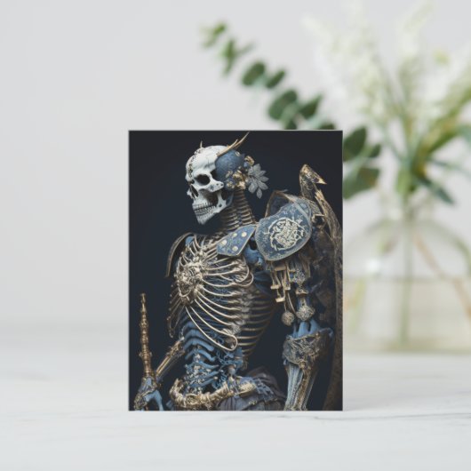 Carte postale Sketetal Warrior (Debout devant)