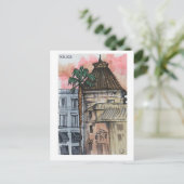 Carte Postale Skethchbook pages. Málaga. Markers (Debout devant)