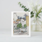 Carte Postale Skethchbook pages. Málaga. Markers (Debout devant)