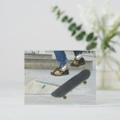 Carte Postale Ski (Debout devant)