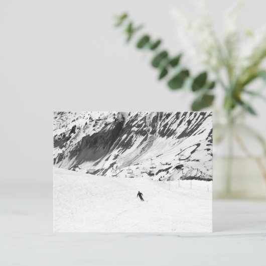 Carte Postale Ski (Debout devant)