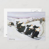 Carte Postale Ski (Devant / Derrière)