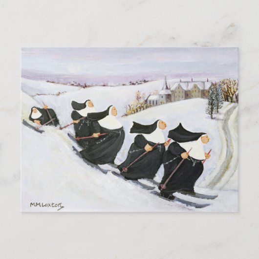 Carte Postale Ski (Devant)