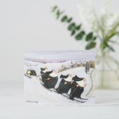 Carte Postale Ski (Debout devant)