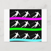 Carte Postale ski (Devant)