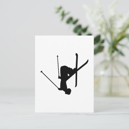 Carte Postale Ski (Debout devant)