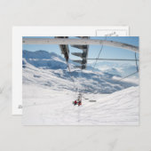 Carte Postale Ski (Devant / Derrière)