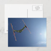 Carte Postale Ski (Devant / Derrière)