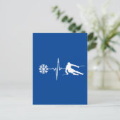 Carte Postale Ski (Debout devant)