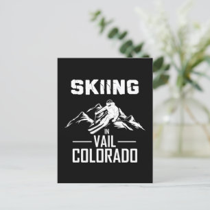 Carte Postale Ski à Vail Colorado