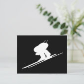 Carte Postale Ski alpin (Debout devant)