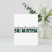 Carte Postale Ski Autriche (Debout devant)