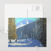 Carte Postale Ski Beauregard La Clusaz 2012 (Devant / Derrière)