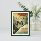 Carte Postale Ski Chamonix vintage (Debout devant)