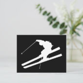 Carte Postale ski cool (Debout devant)