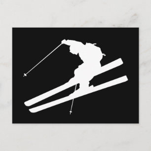 Carte Postale ski cool
