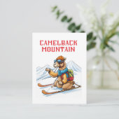 Carte Postale Ski de montagne Camelback (Debout devant)