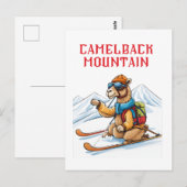 Carte Postale Ski de montagne Camelback (Devant / Derrière)