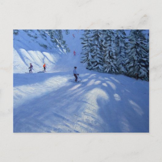 Carte Postale Ski de Morzine (Devant)