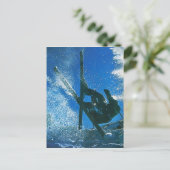 Carte Postale Ski extrême (Debout devant)