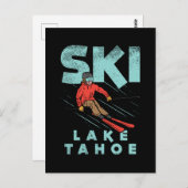 Carte Postale Ski Lake Tahoe (Devant / Derrière)