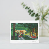 Carte Postale Ski mobile Cranmore Mountain en été (Debout devant)