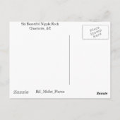 Carte Postale Ski Nipple Rock (Dos)