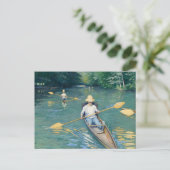 Carte Postale Ski par Gustave Caillebotte (Debout devant)
