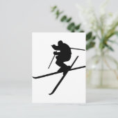 Carte Postale Ski - Ski Freestyle (Debout devant)