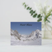 Carte Postale Ski sur un glacier (Debout devant)