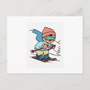 Carte Postale Ski Vintage   amateurs de ski   station de ski   n