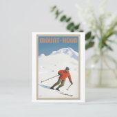 Carte postale Ski vintage Mt. Hood (Debout devant)