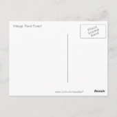 Carte Postale Ski vintage Québec, Canada (Dos)