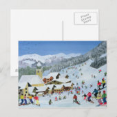 Carte Postale Ski Whizzz ! 1991 (Devant / Derrière)