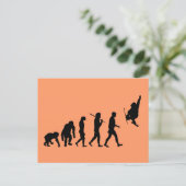 Carte Postale Skiboard Evolution des skis trick ski Cadeau (Debout devant)