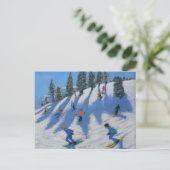 Carte Postale Skieurs Lofer 2010 (Debout devant)