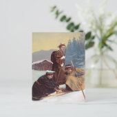 Carte Postale Skieurs norvégiens (Debout devant)