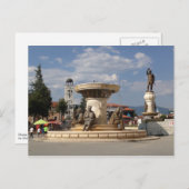 Carte Postale Skopje (Devant / Derrière)