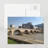 Carte Postale Skopje (Devant / Derrière)