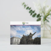 Carte Postale Skopje - Macédoine du Nord (Debout devant)