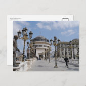 Carte Postale Skopje, Macédoine du Nord (Devant / Derrière)