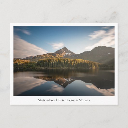 Carte Postale Skottinden Lofoten (Devant)