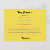 Carte Postale skrt skrtfahef (Devant)