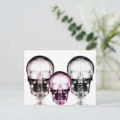 Carte Postale Skulls de Mixed Color X-Ray Vision (Debout devant)