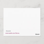 Carte postale Skuls et Cupcake (Dos)