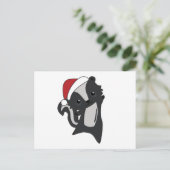 Carte Postale Skunk Christmas (Debout devant)