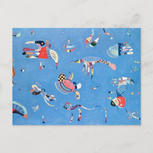 Carte Postale Sky Blue Wassily Kandisnky