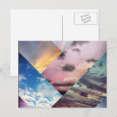 Carte postale Sky Collage (Devant / Derrière)
