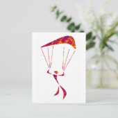 CARTE POSTALE SKY DIVE TERRAIN (Debout devant)